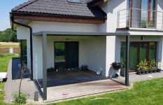 pergola CUBE s pohyblivým slunolamem