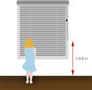 smyčka řetízku smyčka řetízku žaluzie